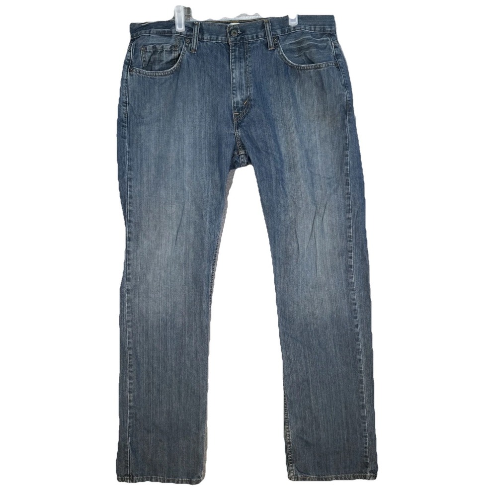 Levi's 559 Men's Jeans 36x34 Blue Denim Relaxed Fit Mid-Rise Straight Leg